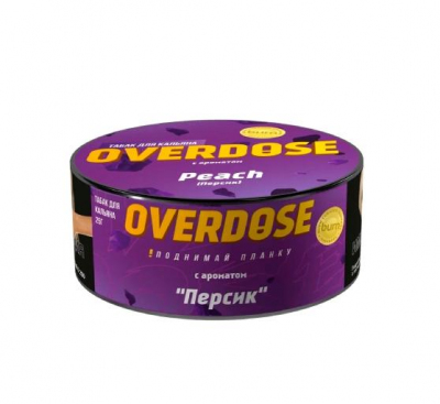 Купить Табак Overdose, 25гр "Peach / Персик" Табак Overdose, 25гр "Peach / Персик"