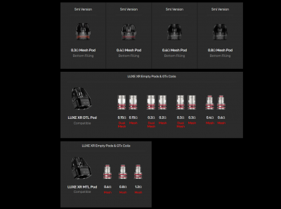 Vaporesso Luxe XR MAX 2 3200mAh (Red)